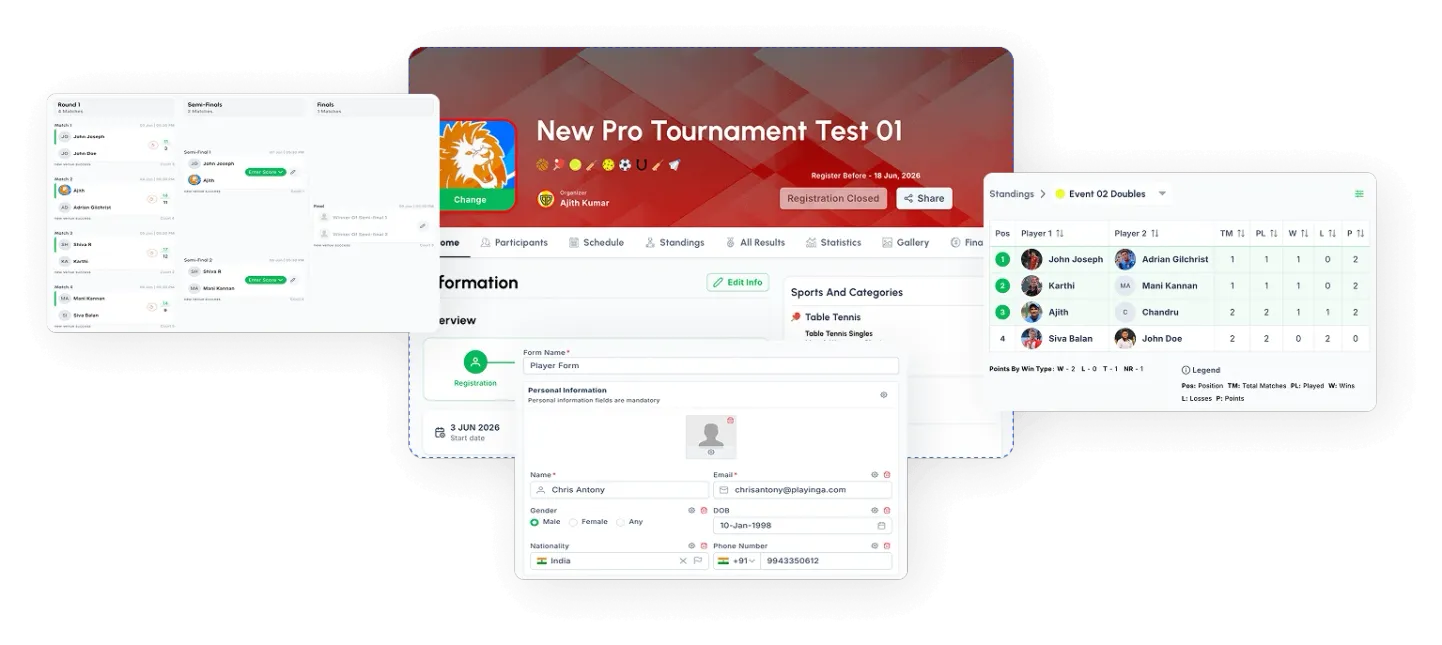 Tournament Website Image